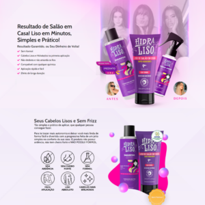 Hidraliso - Alisante de Chuveiro